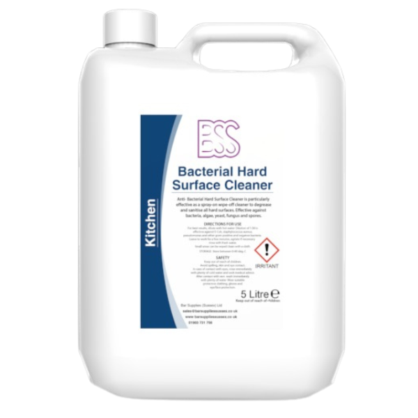 Bss Bacterial Hard Surface Cleaner 5L