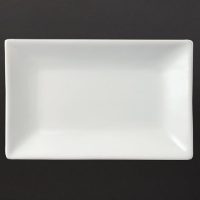 Olympia Serving Rectangular Platters 200x 130mm (Pack of 6)