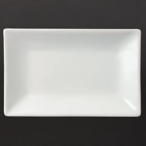 Olympia Serving Rectangular Platters 200x 130mm (Pack of 6)