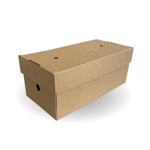 Kraft Burger Box Premium 122x244mm x 100