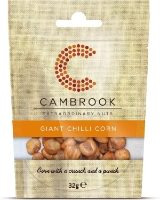 Cambrook Giant Chilli Corn 24x32g