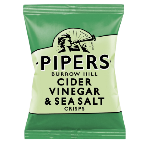 Pipers Burrow Hill Cider Vinegar & Sea Salt 24x40g