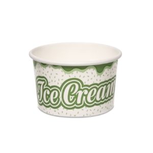 Paper Ice Cream Tub 8oz (Recyclable) x 500