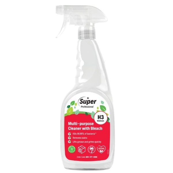 Super Professional Multi-Purpose Cleaner with Bleach 750ml