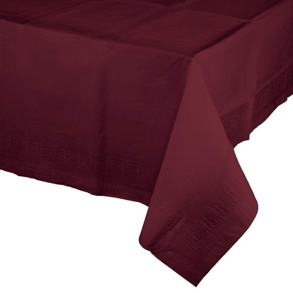 TABELCOVERPAPERBURGUNDY