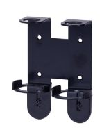 Elsyl Double Dispenser Bracket Matte Black