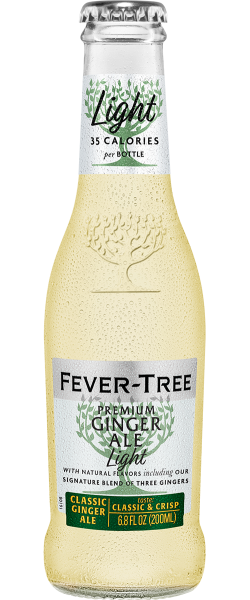 Fever-Tree Refreshingly Light Premium Ginger Ale 200ml x 24