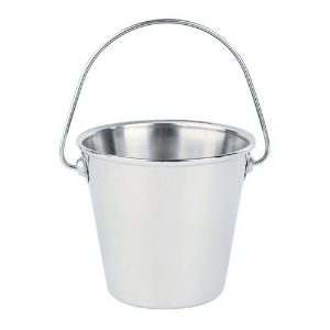 Stainless Steel Cups & Buckets