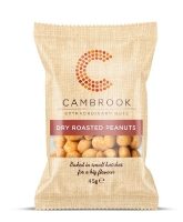 Cambrook Dry Roasted Peanuts 24x45g