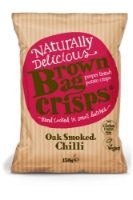 Brown Bag Crisps Oak Smoked Chilli *Share* 10x150g