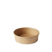 Round Kraft Deli Bowl 500ml x 300