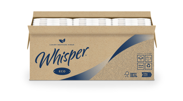 Whisper Eco 2ply Toilet Tissue x 40