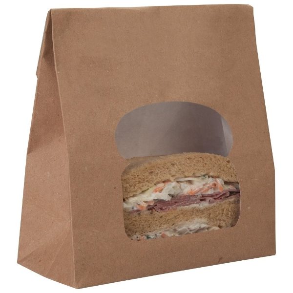 Kraft Laminated Sandwich Bag x 250