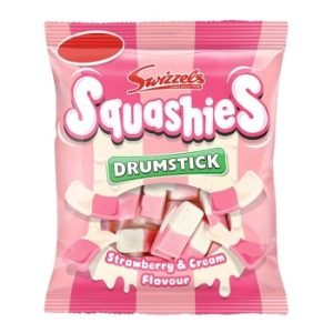 Swizzels Squashies Strawberry & Cream Bag 12 x 120g