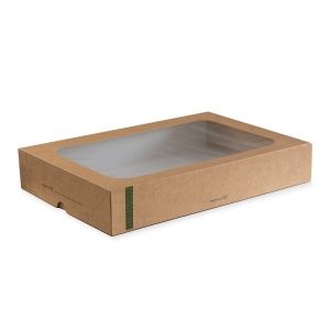 Vegware Large Sandwich Platter Box with Insert x 25