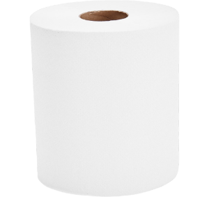 White Centrefeed Roll 150m 175mm (H) 2ply x 6