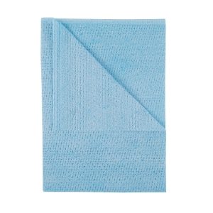 Antibacterial Cloth Heavy Duty Velette Wipe Blue x 25