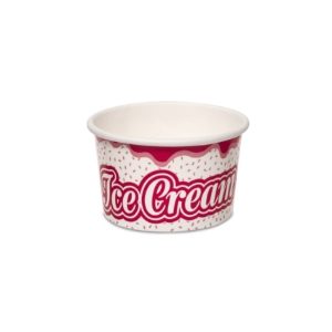 Paper Ice Cream Tub 3.5oz (Recyclable) x 500