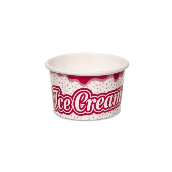 Paper Ice Cream Tub 3.5oz (Recyclable) x 500