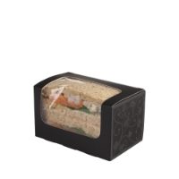 Elegant Square Cut Sandwich Carton x 500