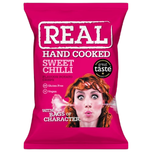 Real Crisps Sweet Chilli 24x35g