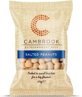 Cambrook Baked Salted Peanuts 24x45g