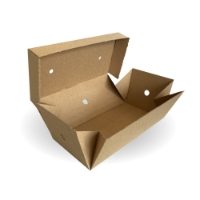 Kraft Burger Box Premium 122x244mm x 100