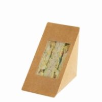 Kraft Heat Sealed Sandwich Pack Deep Fill 75mm x 600