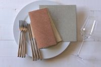 40cm Dunisoft Woven Earth Terra Napkins x 360