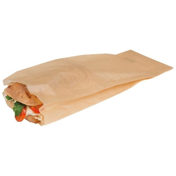 Contact Grill Bag Kraft 315x105mm (Compostable) x 600